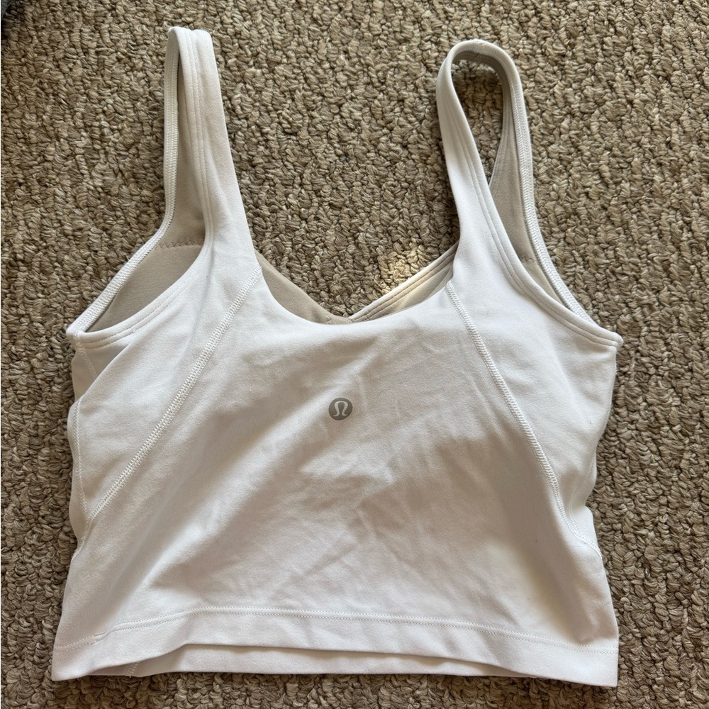 Lululemon white align tank in white size 4